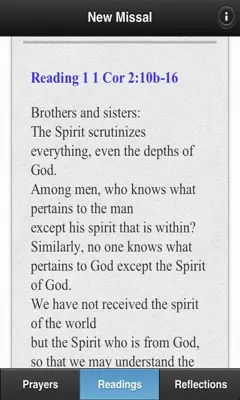 New Missal android App screenshot 2
